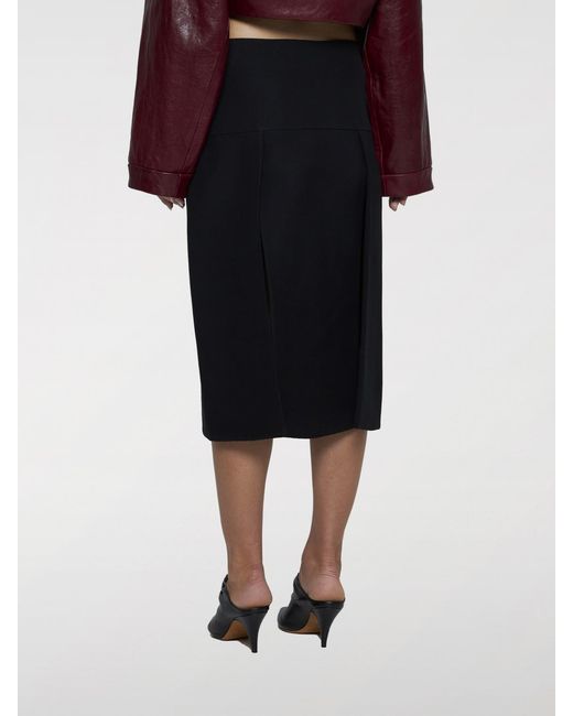 Khaite Black Skirt