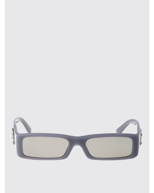 Dolce & Gabbana White Dolce &Amp Gabbana 0Dg4444 Acetate Sunglasses for men
