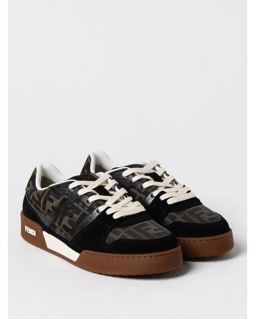 Fendi Black Match Sneakers