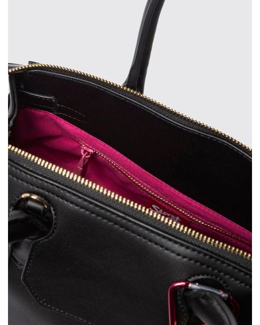 Secret Pon-pon Black Shoulder Bag