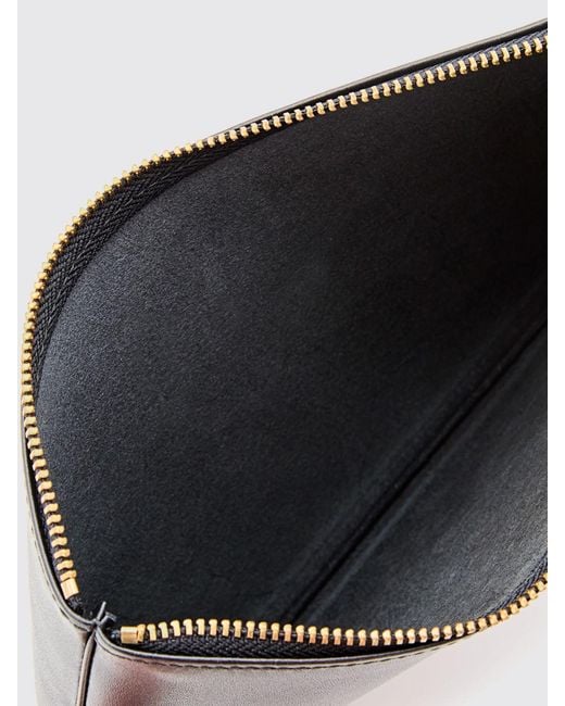 COMME DES GARÇONS PLAY Black Comme Des GarÇ Ons Play Leather Pouch for men