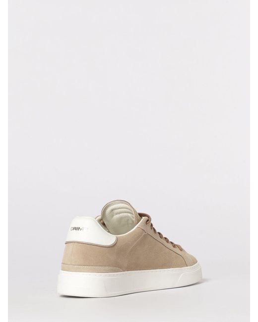 Crime London Natural Blade Suede Sneakers for men
