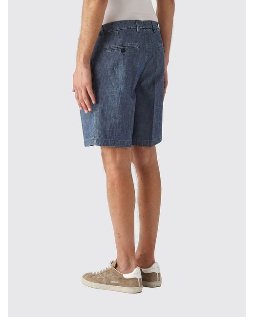 Briglia 1949 Blue Cotton Shorts for men