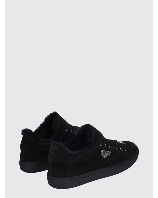 Philipp Plein Black Trainers for men