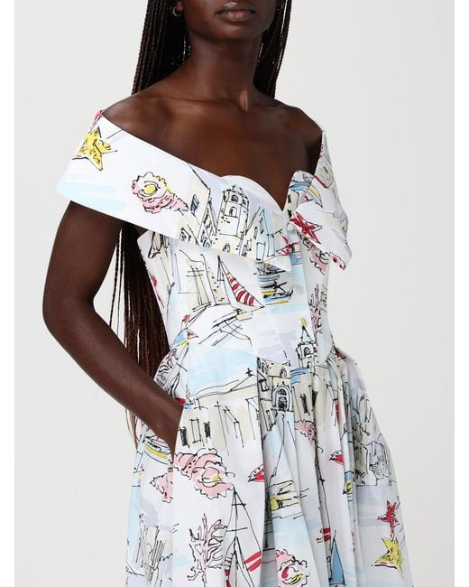 Antonio Marras White Midi Dress