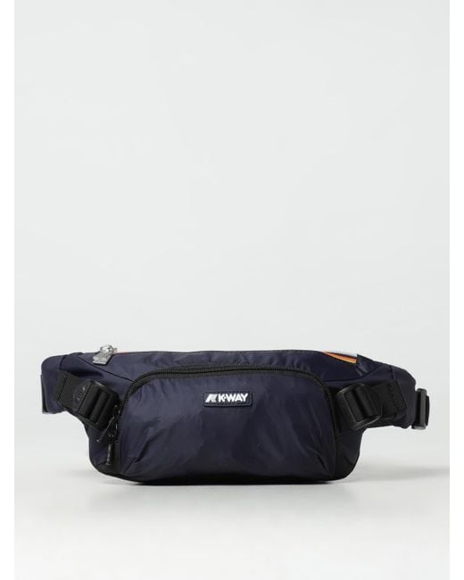 K-Way Blue Bags for men