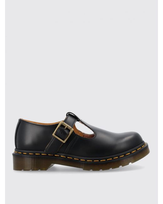 Dr. Martens Black Flat Shoes