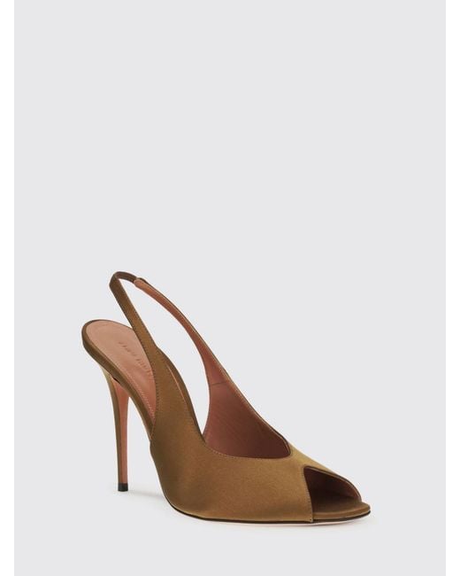 AMINA MUADDI Brown Kristina Sandals