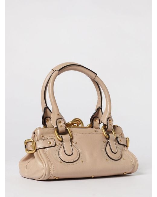 Chloé Natural Chlo&Eacute Paddington Ledertasche