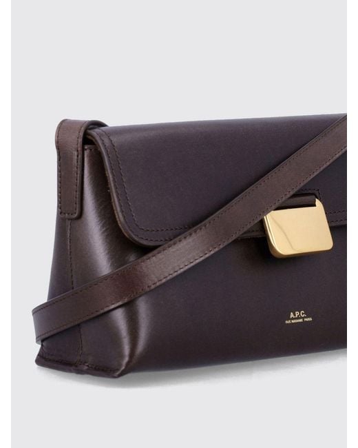A.P.C. Gray Handbag
