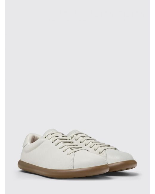 Camper White Pelotas Soller Leather Sneakers