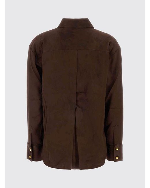 Ganni Brown Shirt