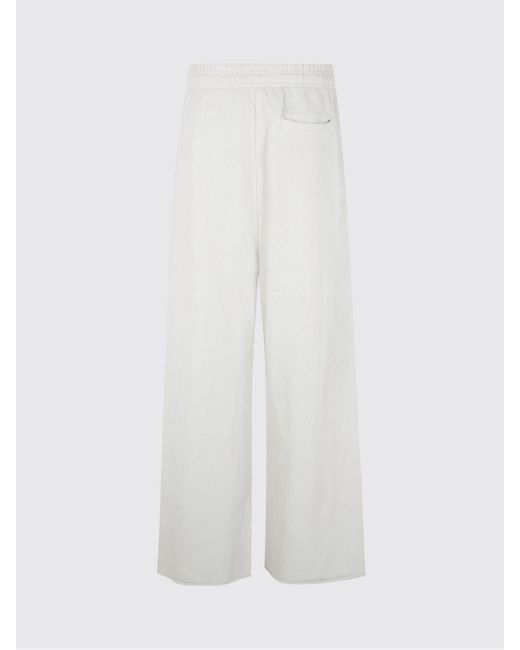 Entire studios White Cotton Jogging Trousers for men