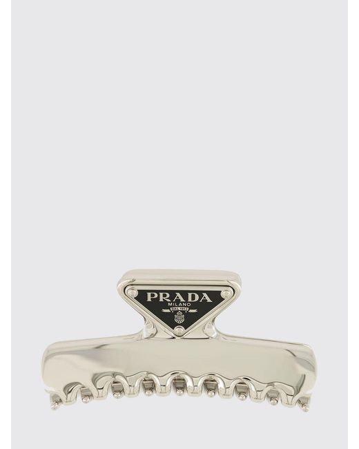 Fermaglio di Prada in White