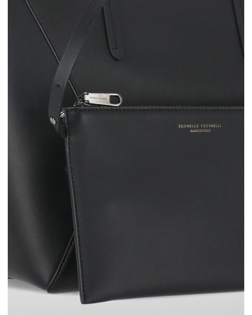 Borsa Bc Duo di Brunello Cucinelli in Black
