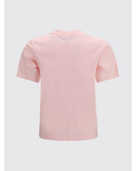 Fiorucci Red Cotton T-Shirts With Logo