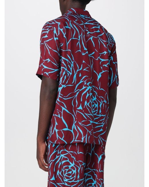 Dries Van Noten Red Shirt for men