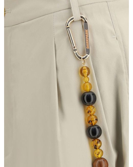 DARKPARK Natural Wide Leg Cotton Trousers
