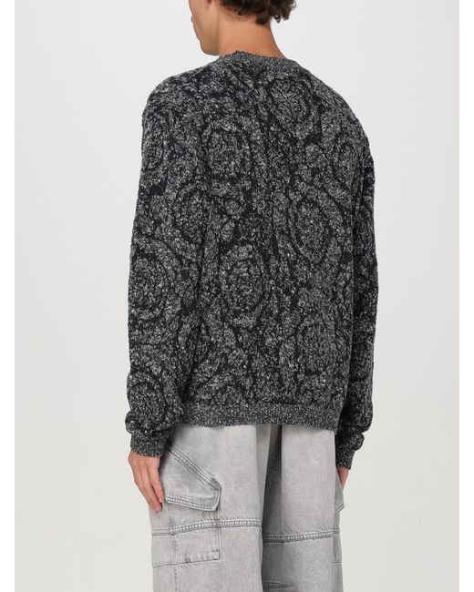 Versace Gray Jumper for men