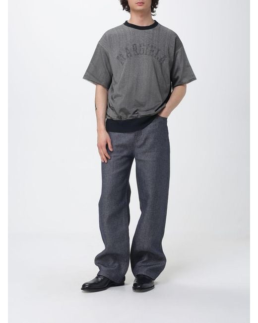 Maison Margiela Gray Viscose Blend Sweatshirt for men