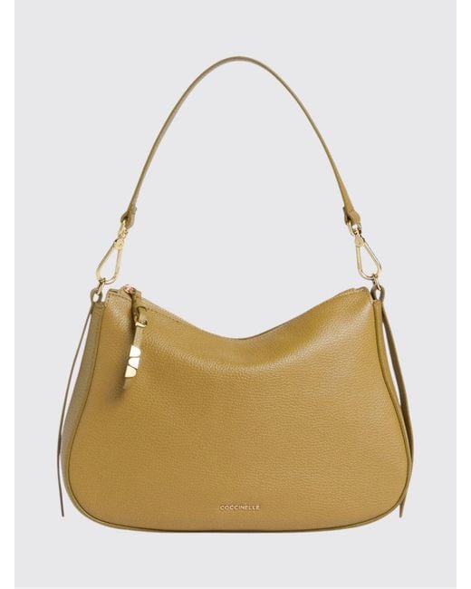 Coccinelle Metallic Nory Grained Leather Bag