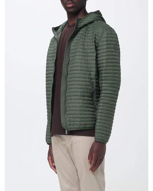 Colmar Green Ultra Light Padded Nylon Down Jacket for men