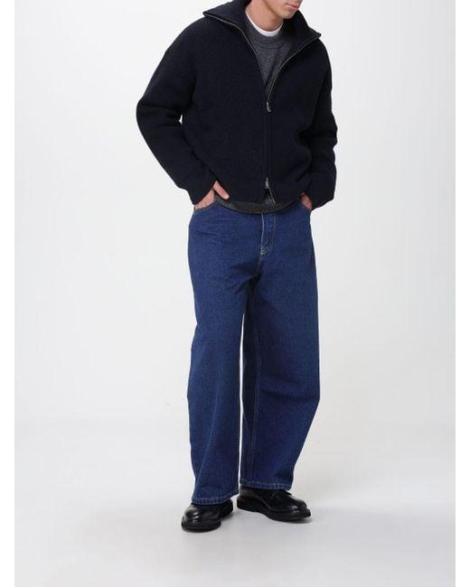 Studio Nicholson Blue Sweater for men
