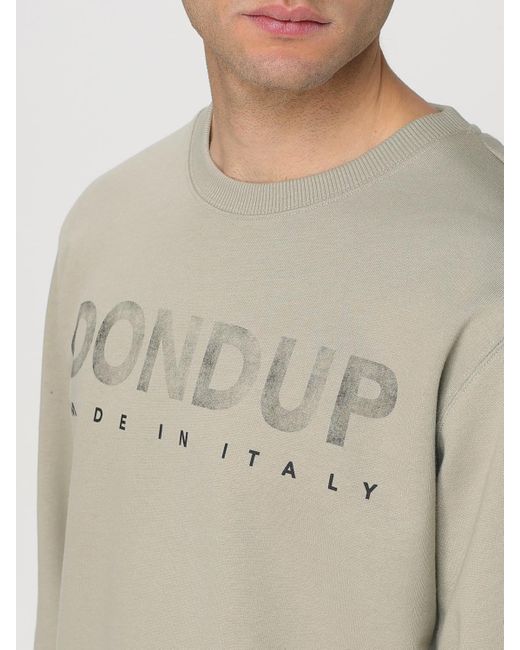 Felpa di Dondup in Natural da Uomo