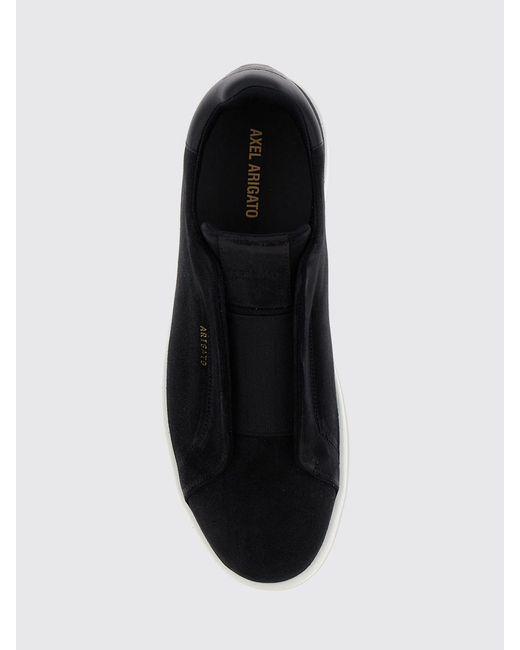 Axel Arigato Black Dice Laceless Leather And Suede Slip-On Sneakers for men