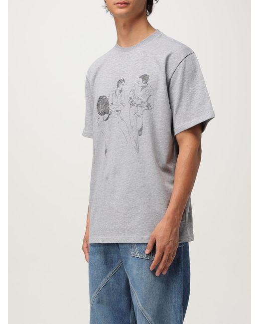J.W. Anderson Gray T-Shirt for men
