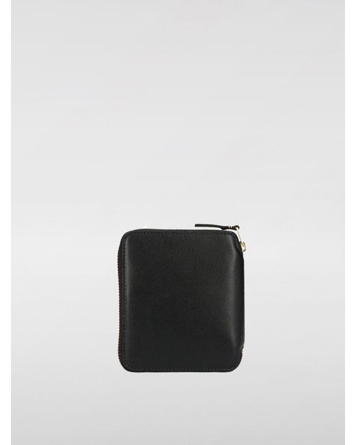 Comme des Garçons Black Leather Wallet for men