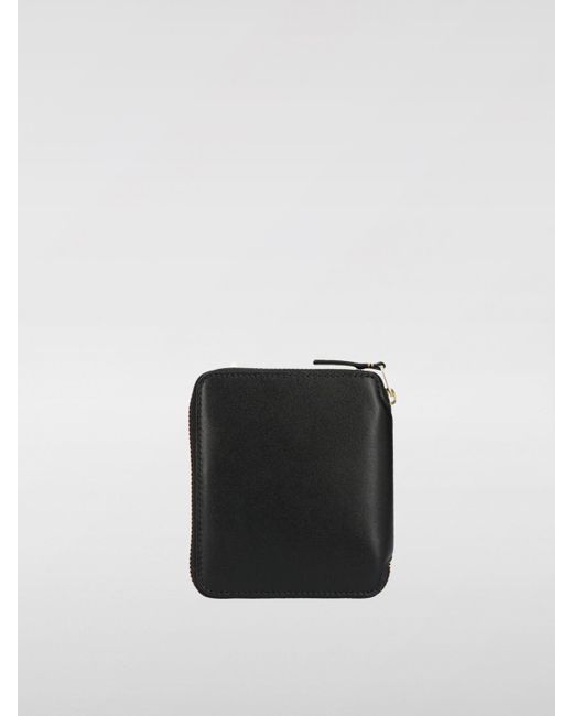 Comme des Garçons Black Leather Wallet for men