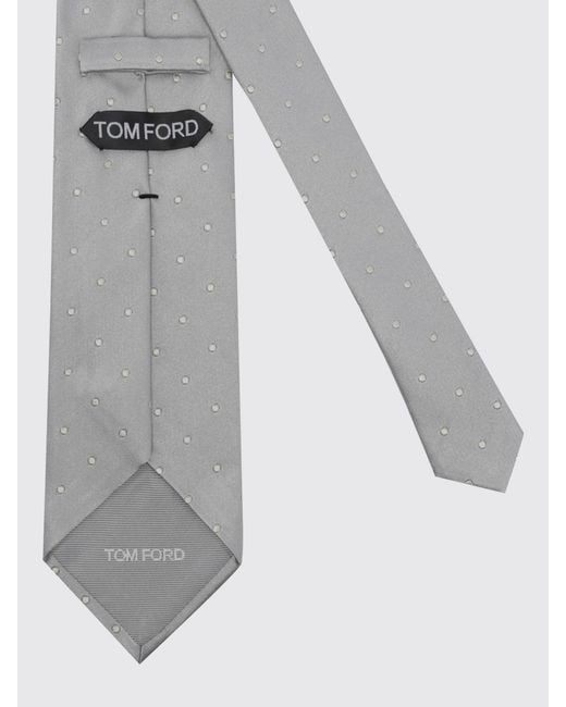 Cravatta di Tom Ford in White da Uomo