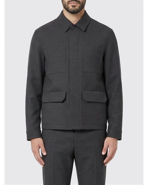 Gucci Gray Wool Overshirt for men