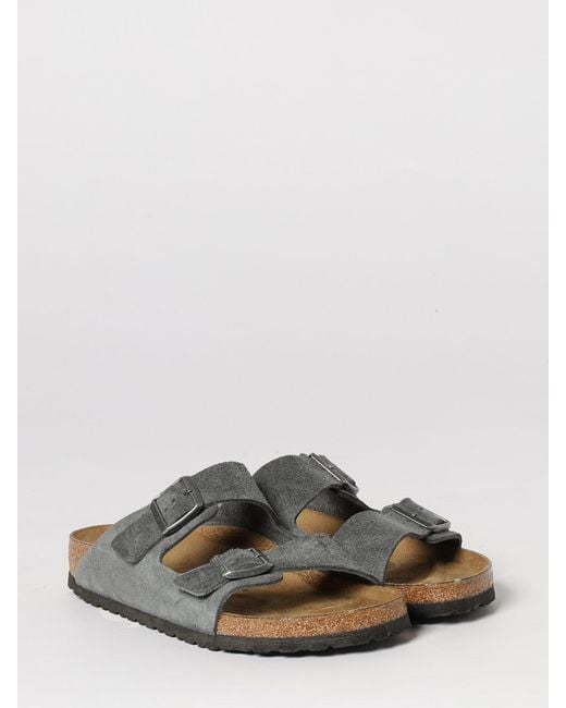 Birkenstock Multicolor Arizona Suede Sandals for men