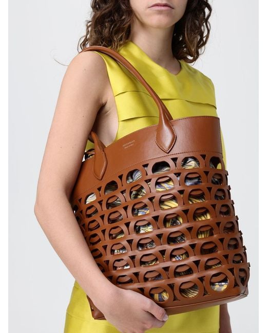 Ferragamo Brown Shoulder Bag