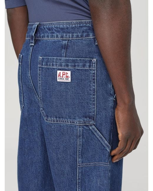 A.P.C. Blue Jeans for men