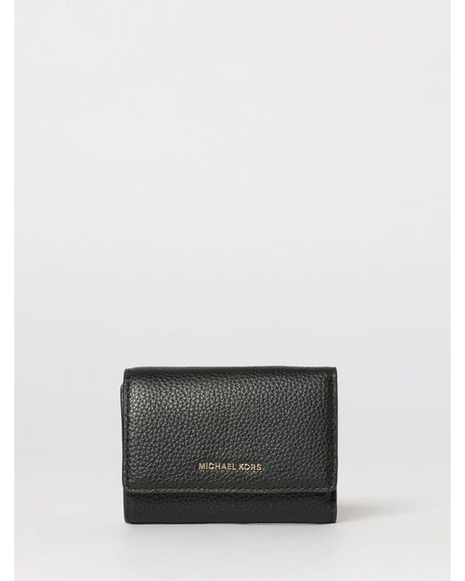Michael Kors Gray Bryant Grained Leather Wallet