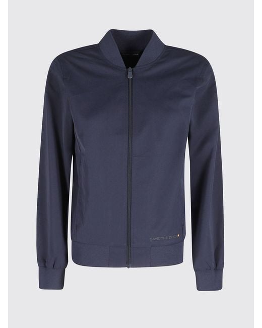 Save The Duck Blue Jena Polyester Bomber Jacket