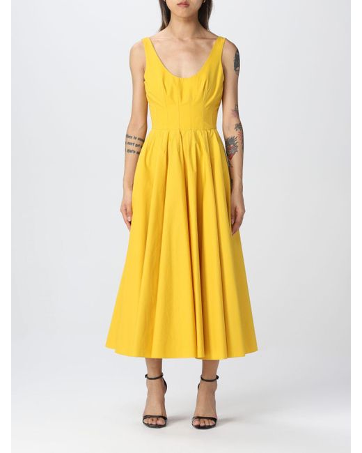 Alexander McQueen Yellow 's Dress
