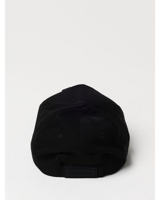 Cappello in velluto di Armani Exchange in Black da Uomo