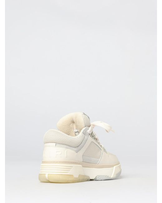 Amiri White Ma-1 Leather And Mesh Sneakers for men