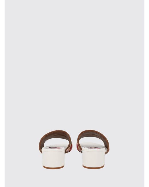 Dolce & Gabbana Natural Dolce &Amp Gabbana Heeled Sandal