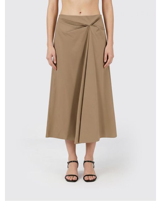 Max Mara Natural Cotton Blend Skirt