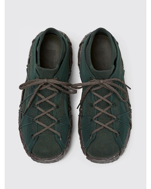 Camper Green Roku Recycled Polyester Sneakers for men