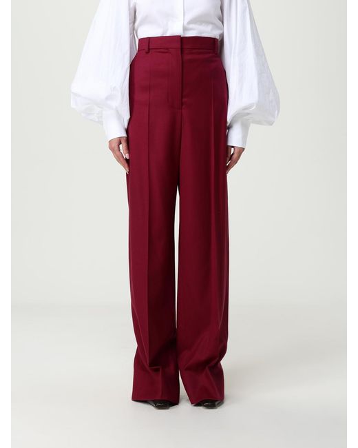 Stella McCartney Red Trousers