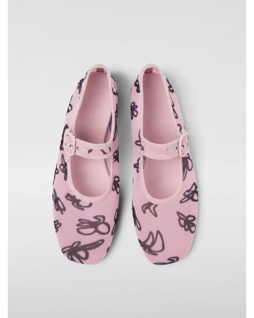 Camper Pink Ballet Flats