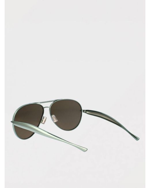 Bottega Veneta Metallic Sardine Aviator Metal Sunglasses for men