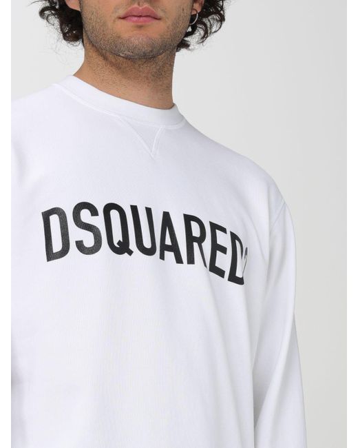 Sweatshirt DSquared² pour homme en coloris White