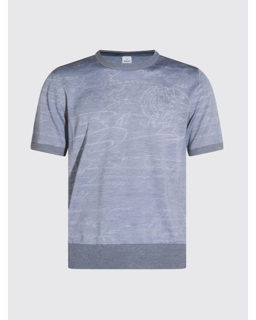 Berluti Blue Sweater for men